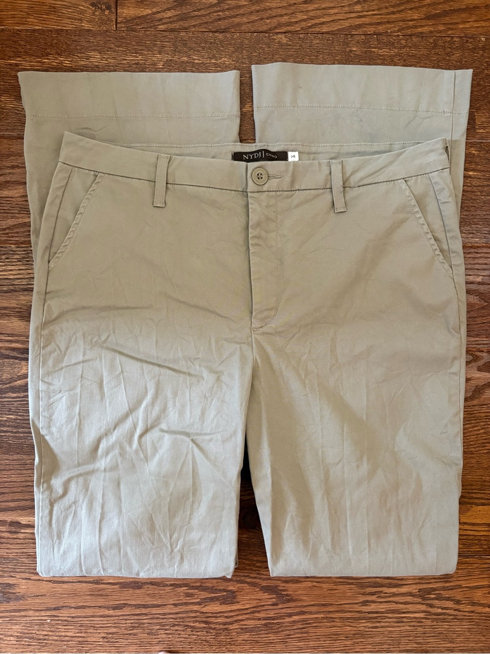NYDJ Women's Boot Cut Pants in Khaki